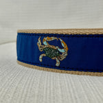 Load image into Gallery viewer, Men&#39;s Blue Crab Belt
