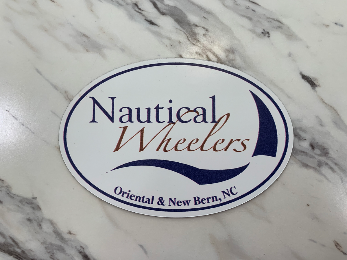 Nautical Wheelers Oval Nautical Wheelers Oriental & New Bern