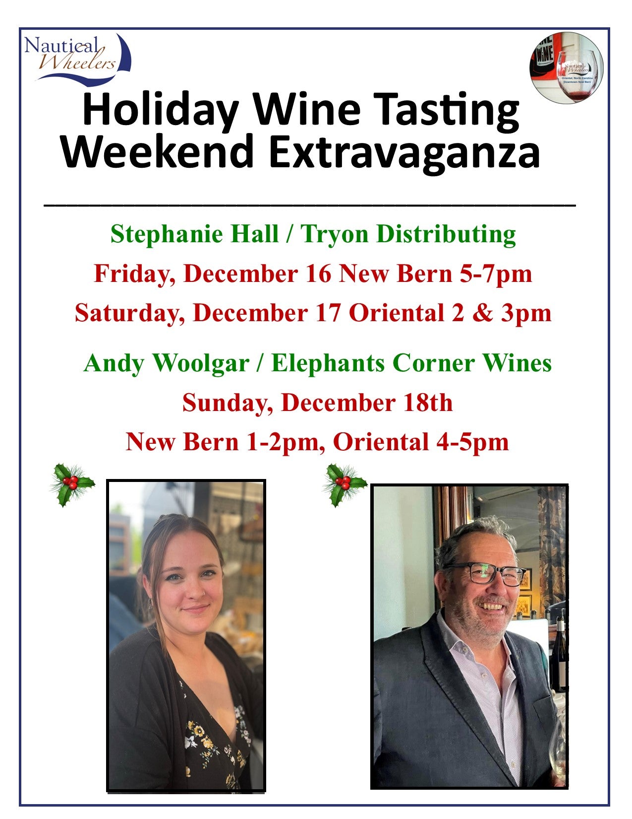 Holiday Wine Tasting Extravaganza