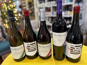 November 27th Wine Wednesday - Off the Record and Paul Wallace Wines