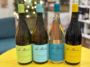 La Brune Wines, Tasting December 18,  2-5:30 at both stores, Mac plays Music 4-5:30 in Oriental