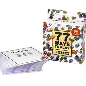 Deck of Tenzi cards with more ways to play.