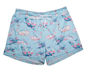 Amanda Blu Floral Whales PJ Shorts