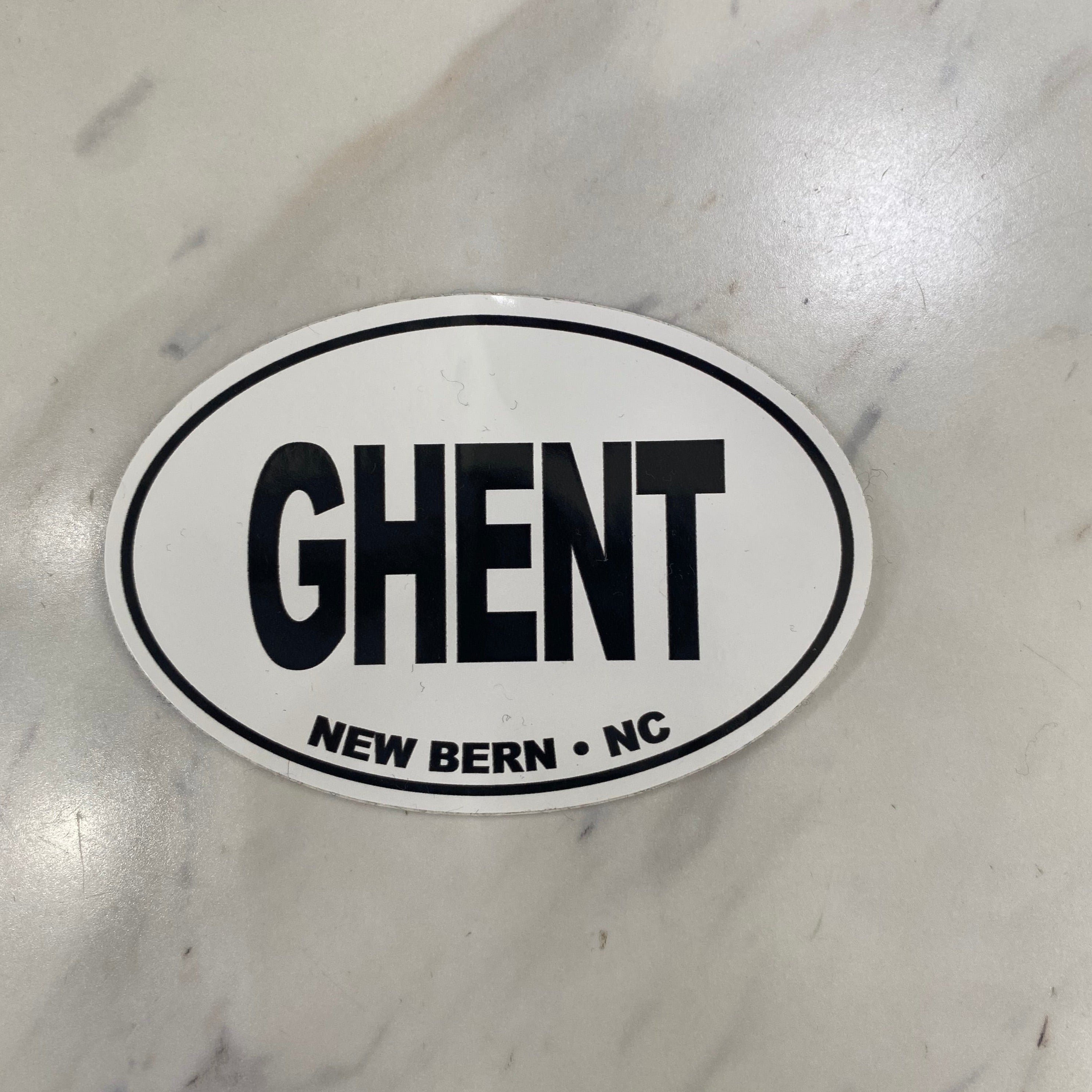 Ghent NC Sticker