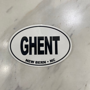Ghent NC Sticker