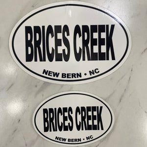 Brices Creek NC Sticker
