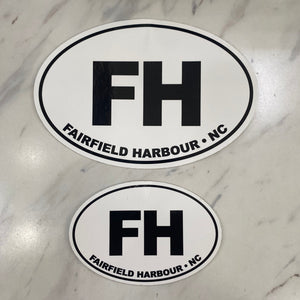 Fairfield Harbour NC Sticker