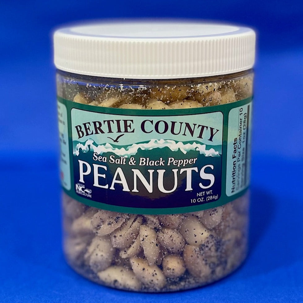 Bertie County Sea Salt & Black Pepper Peanuts