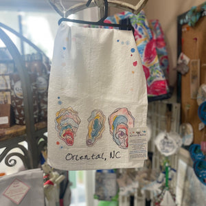 Oyster Shells Tea Towel