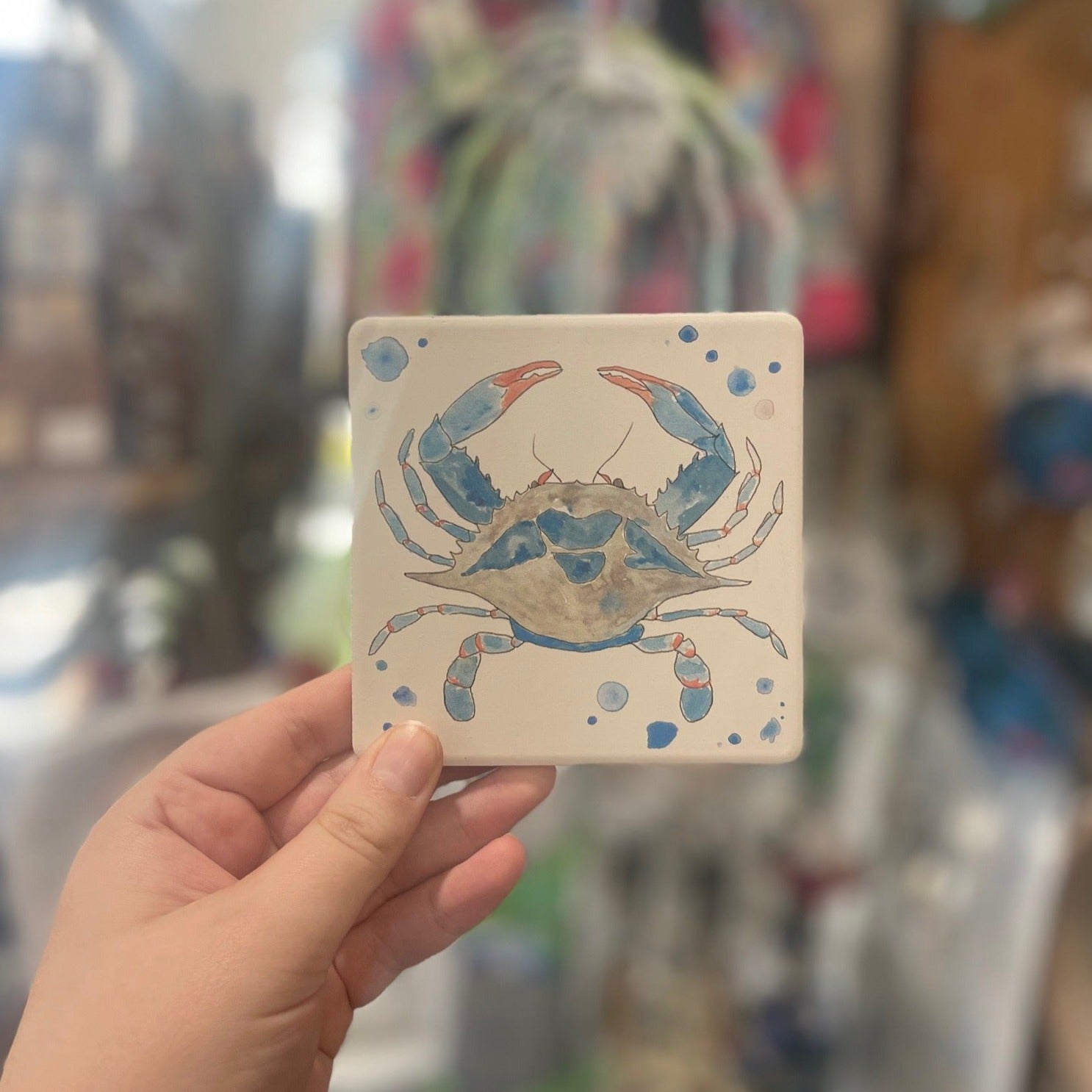 Blue Crab Coaster
