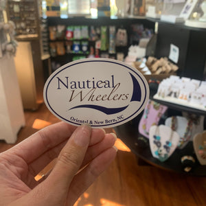 Nautical Wheelers Logo Sticker