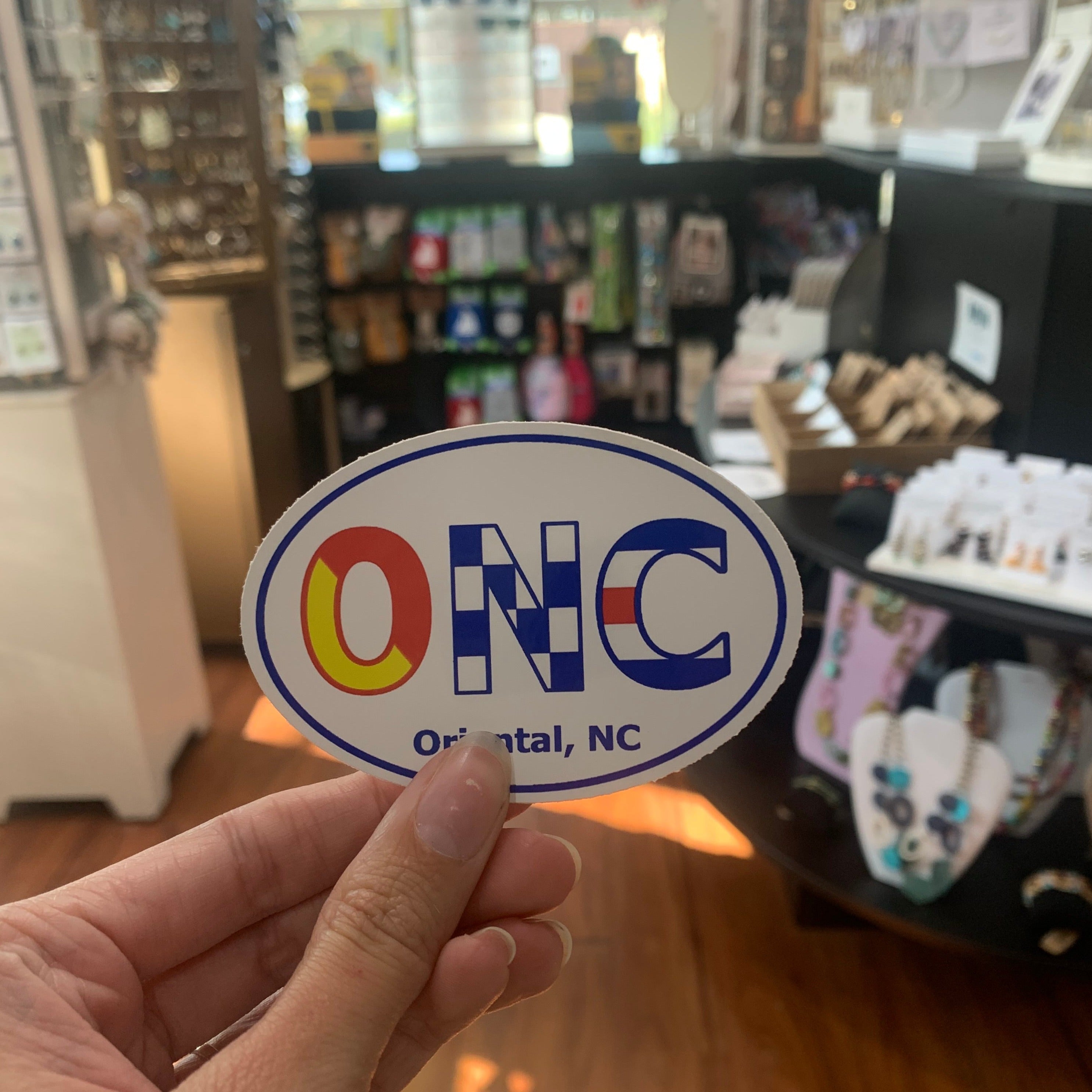 ONC Code Flags Sticker