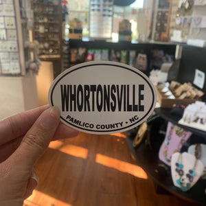 Whortonsville NC Sticker