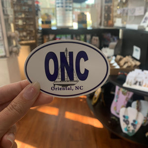 ONC with sailboat sticker