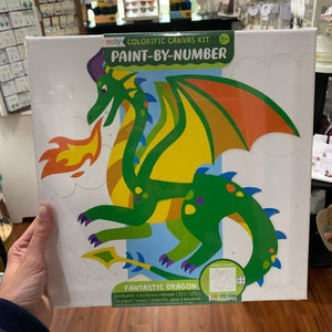 Dragon Paint By Number Kit
