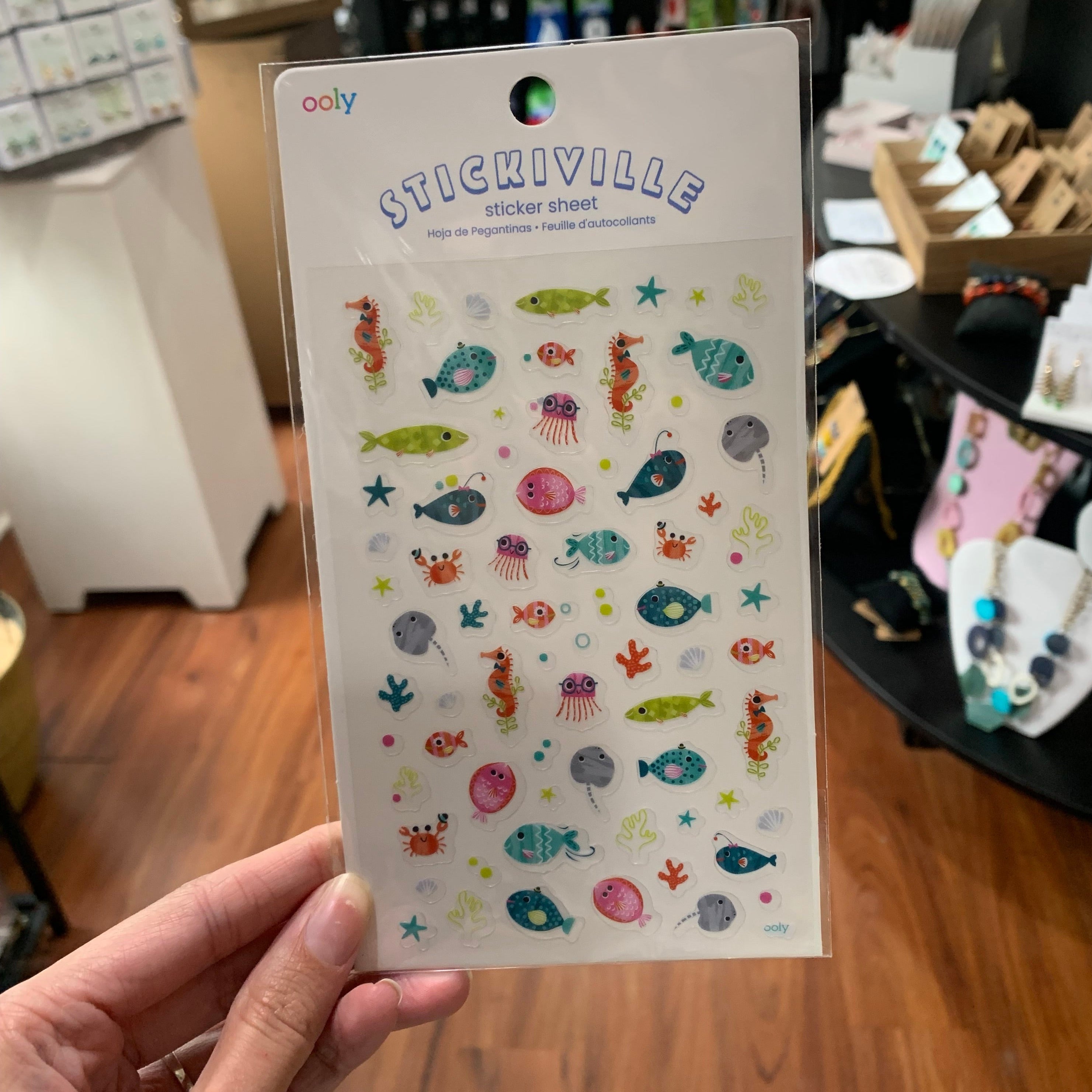 *NEW* Stickiville Itsy Bitsy Ocean Stickers