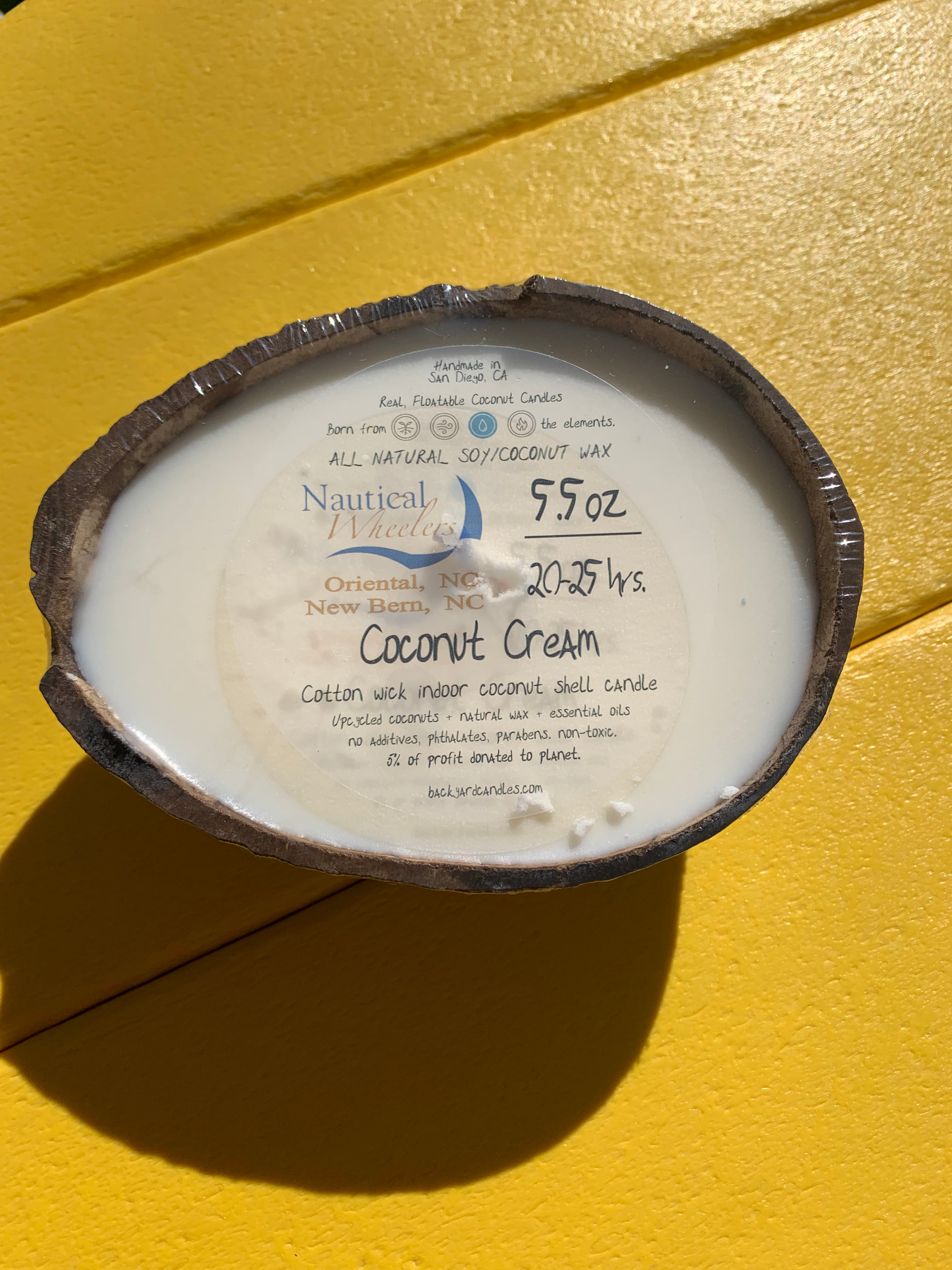 *NEW* Half Shell Coconut Candle