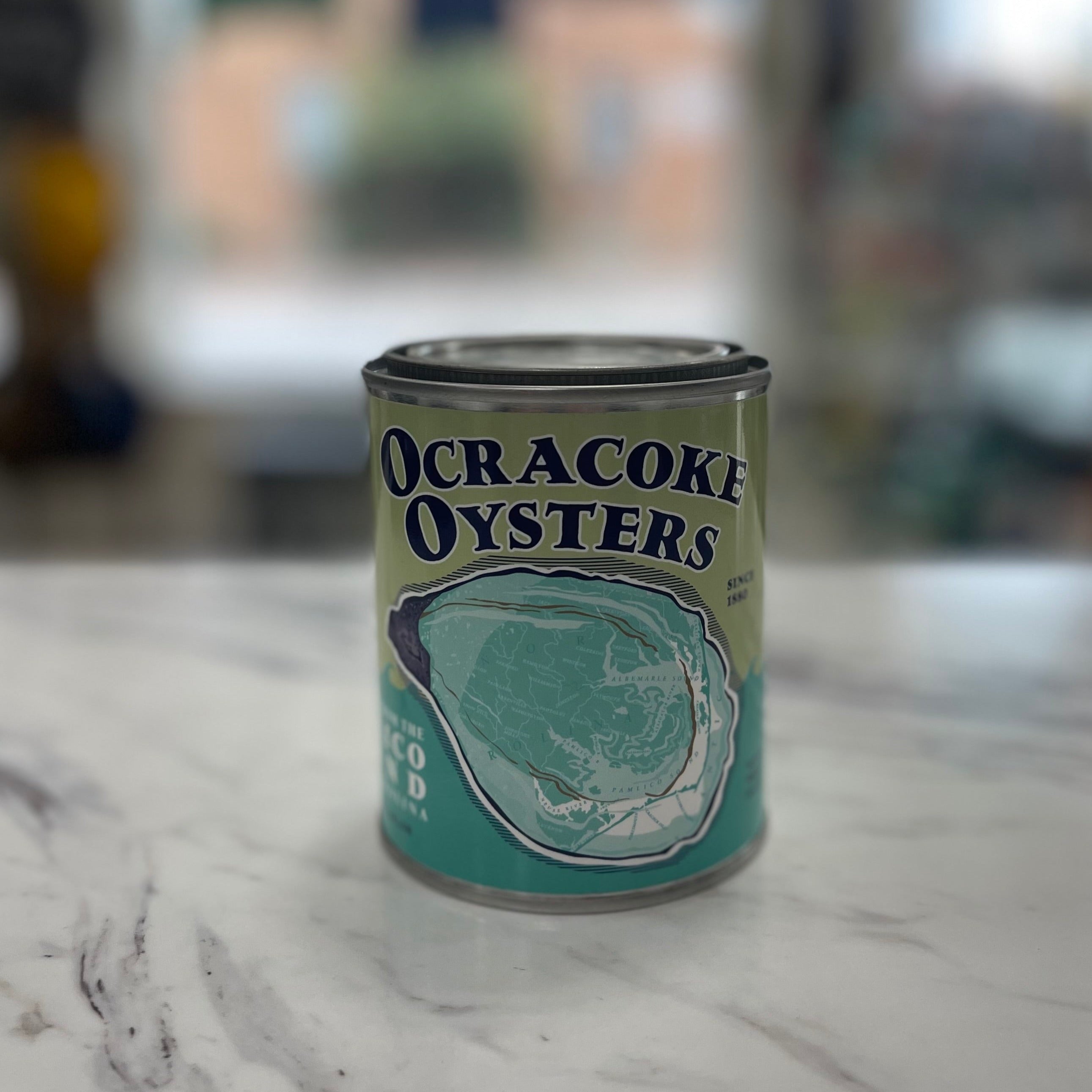 Pamlico County Ocracoke Oysters Candle