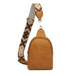 Load image into Gallery viewer, Oval like crossbody with strap, mustard
