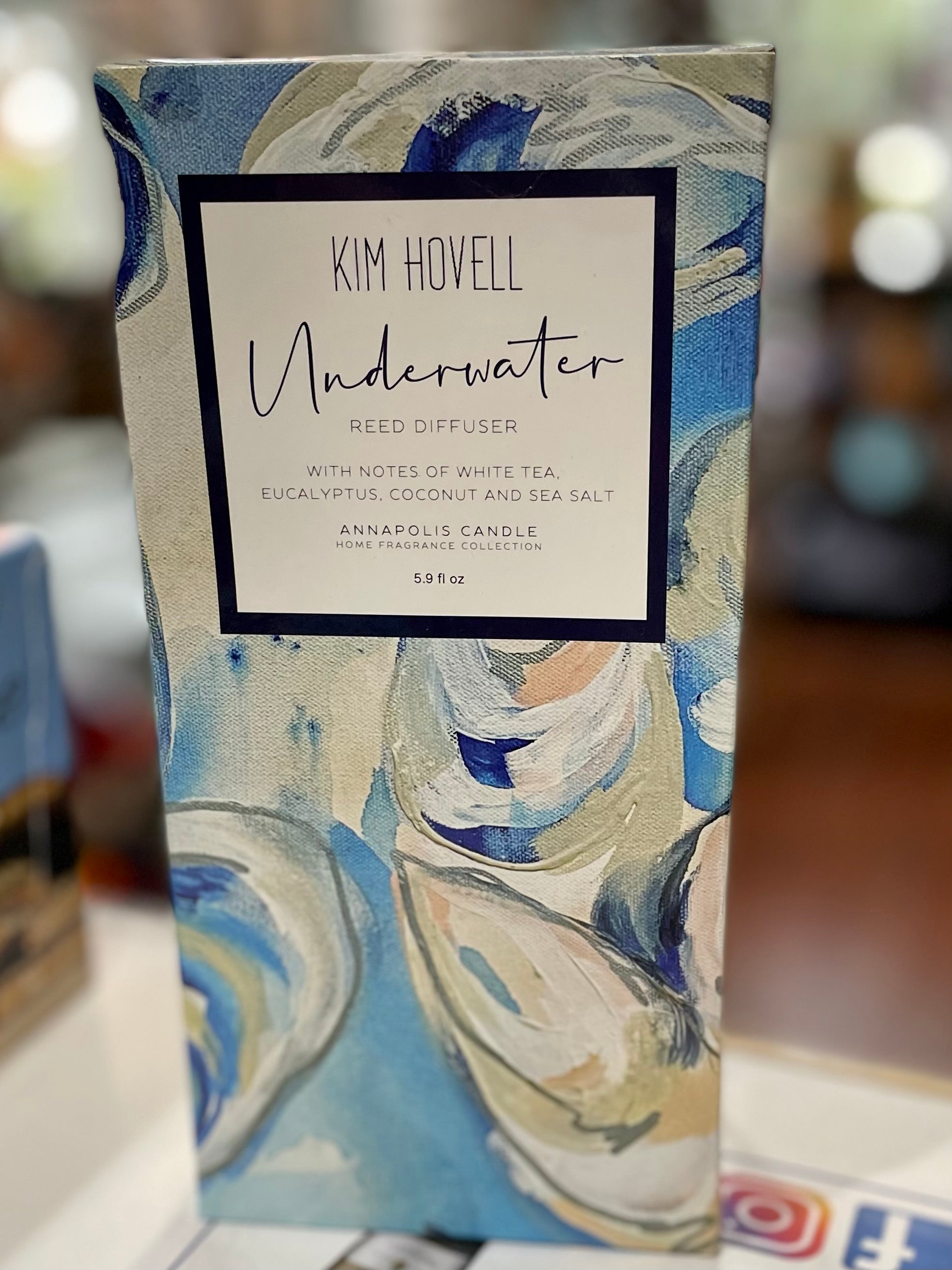 Annapolis Candle KIM HOVELL Underwater Reed Diffuser