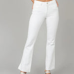 Load image into Gallery viewer, Lola Jeans - Billie High Rise Bootcut Jeans in White
