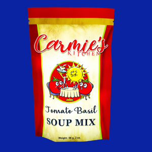 Carmie's Kitchen Tomato Basil Soup