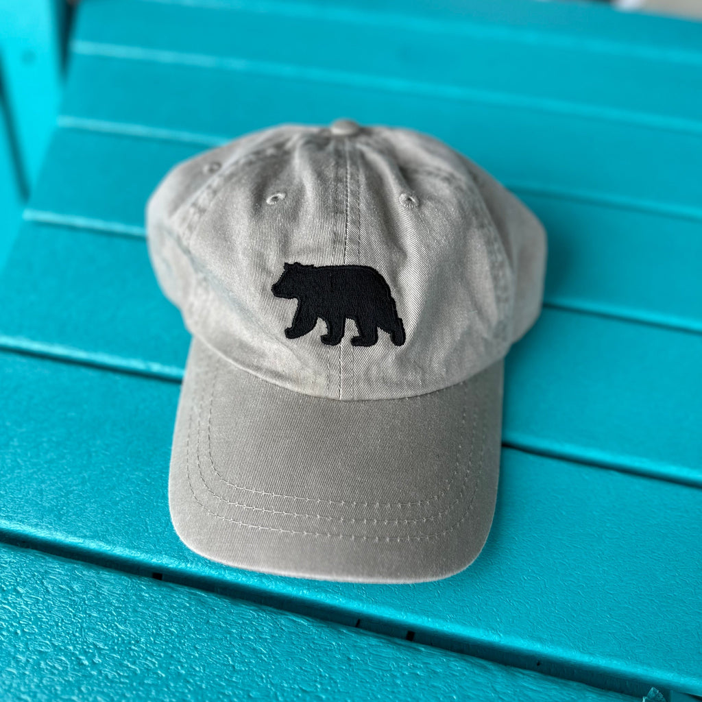 bear hat in khaki