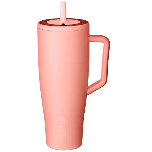 peachy pink tumbler 40z