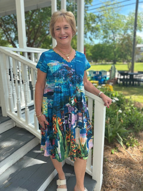 Santorini Easy Fit Dress
