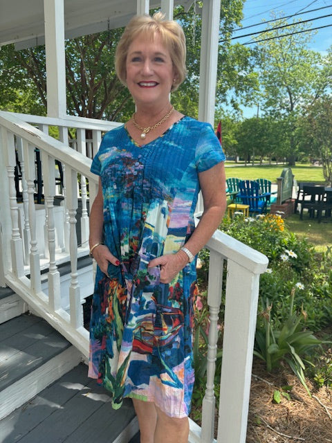 Santorini Easy Fit Dress