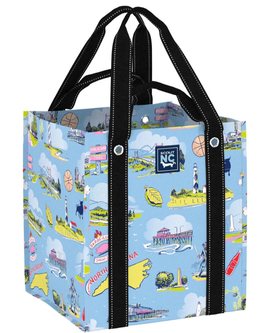 scout nc print tote bag