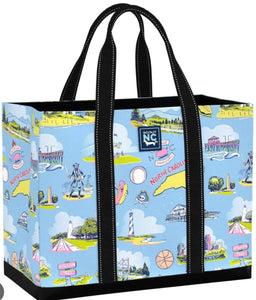 scout tote bag nc print