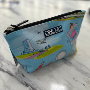 scout nc print makeup bag