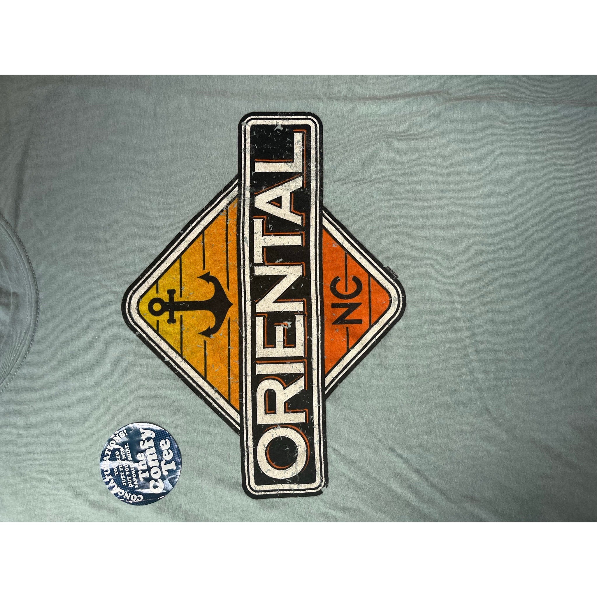 Oriental NC Anchor Tee – Nautical Wheelers Oriental & New Bern